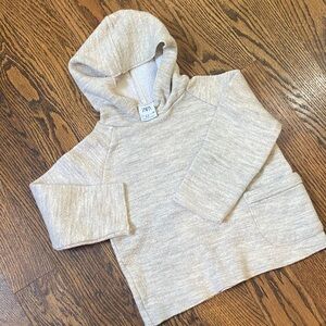 Zara Kids Cream Hoodie